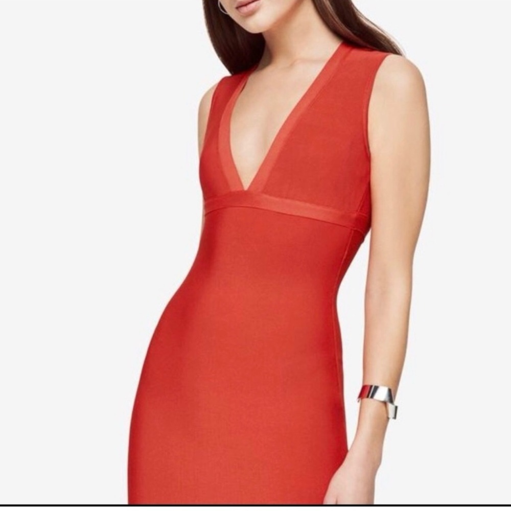 BCBGMaxAzaria Oralie Cutout Dress Small